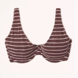 NWT Abercrombie & Fitch - Curve Love High Apex Underwire Bikini Top